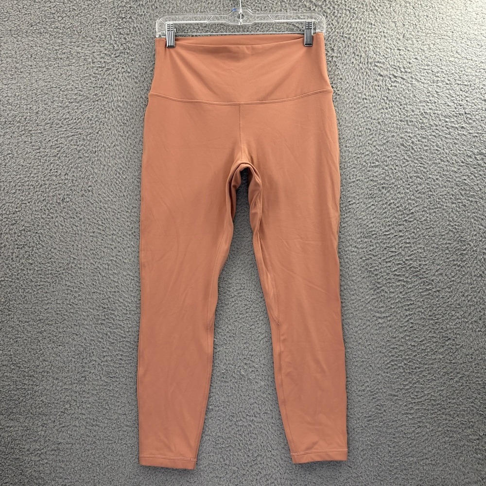 Lululemon Align High Rise Leggings 25" Pink Savannah Double Lined Women's 10